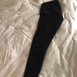 LulaRoe solid BLACK TC leggings